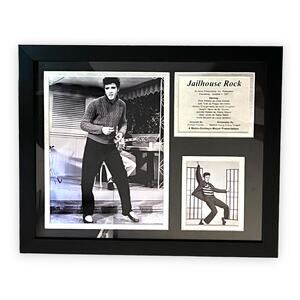 Elvis Presley - Jailhouse Rock Print, Framed Vintage